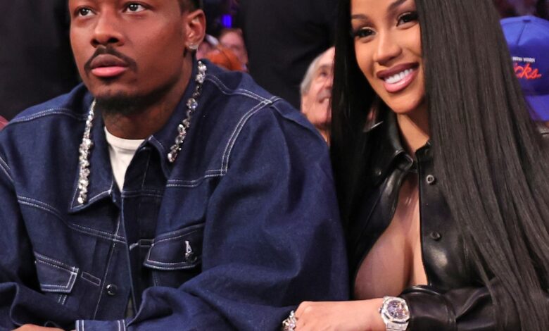 Царди Б’с Даугхтер Блоссом Бурпс Баби Бротхер