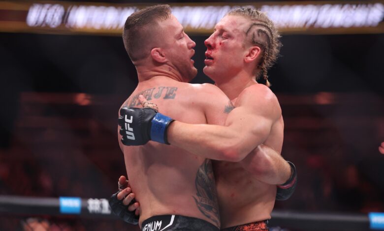 Падди Пимблетт, Јустин Гаехтје и прави побједници, губитници и резултати са УФЦ 324