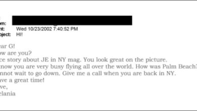 Меланија, Гхислаине мејлови откривени у новом издању Епстеин фајлова