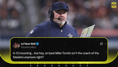 Ле’Веон Белл Троллс Стеелерс запослио Микеа МцЦартхија након изласка Микеа Томлина, ‘4-13 Инцоминг’