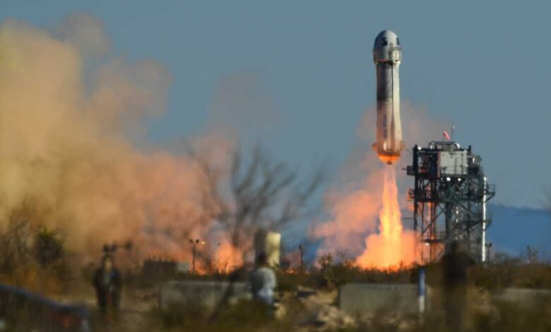 Блуе Оригин паузира свемирске летове да би се фокусирао на лунарни лендер: НПР