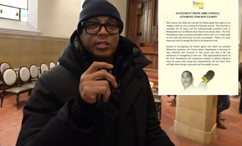 Бивши водитељ ЦНН-а Дон Лемон ухапшен због инвазије цркве у Минесоти