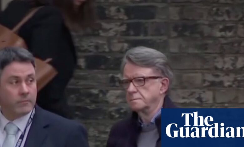 Питер Менделсон ухапшен под сумњом за недолично понашање на јавној функцији | УК вести