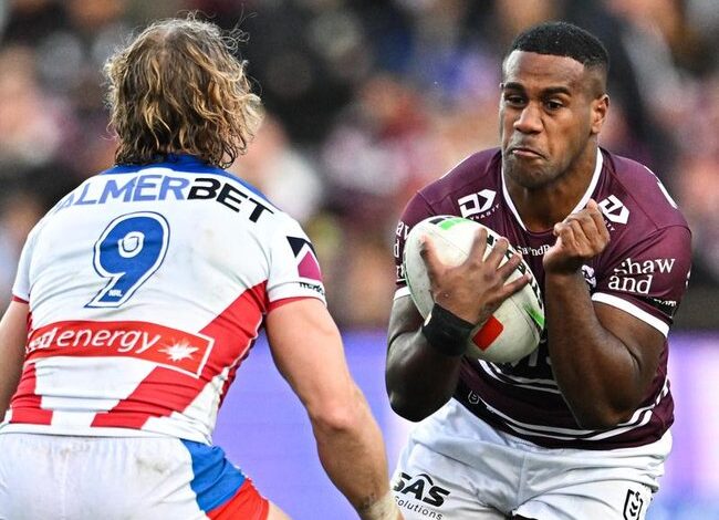 Цалеб Навале је пао због повреде АЦЛ-а на тренингу Менлија уочи НРЛ сезоне