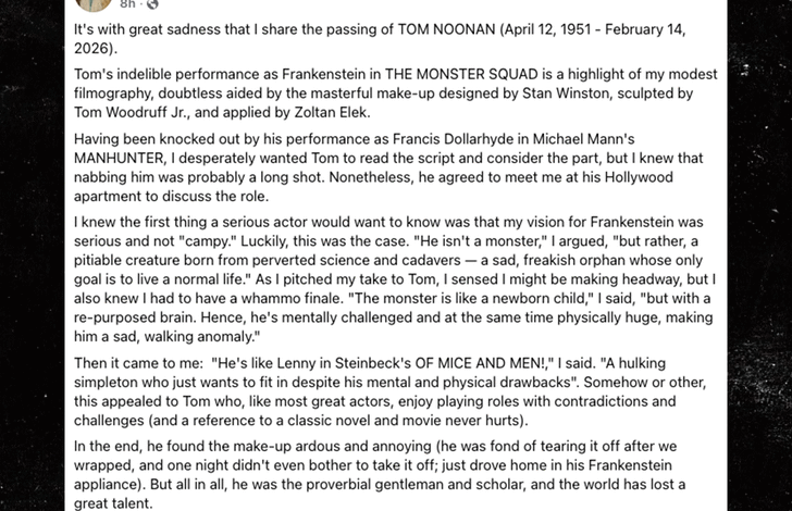 Глумац ‘Робоцоп 2’ Том Нунан преминуо у 74