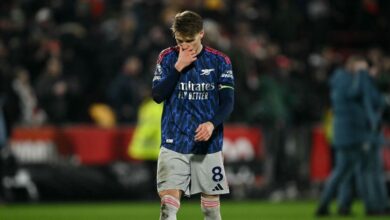 Арсеналов ред да одговори у трци за титулу у Премијер лиги није успео у Брентфорду