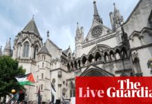 Високи суд одлучује о законитости одлуке Министарства унутрашњих послова да забрани Палестинску акцију – уживо | Палестинска акција