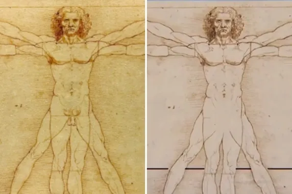 Зашто су гениталије Витрувијанског човека избрисане са телевизијских наслова Олимпијских игара?