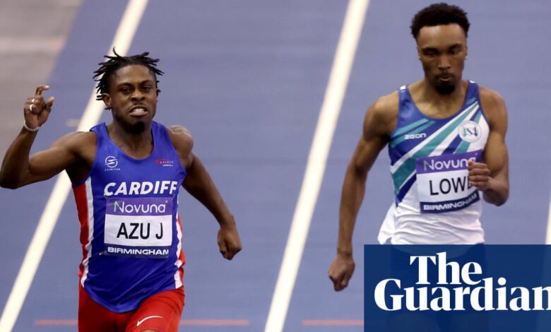Џеремаја Азу завршио дупли спринт изненађења на првенству Велике Британије у дворани | атлетика Џеремаја Азу завршио дупли спринт изненађења на првенству Велике Британије у дворани | атлетика