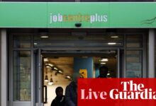 Стопа незапослености у Великој Британији достигла је петогодишњи максимум од 5,2% како се раст плата успорава – пословање уживо | Посао