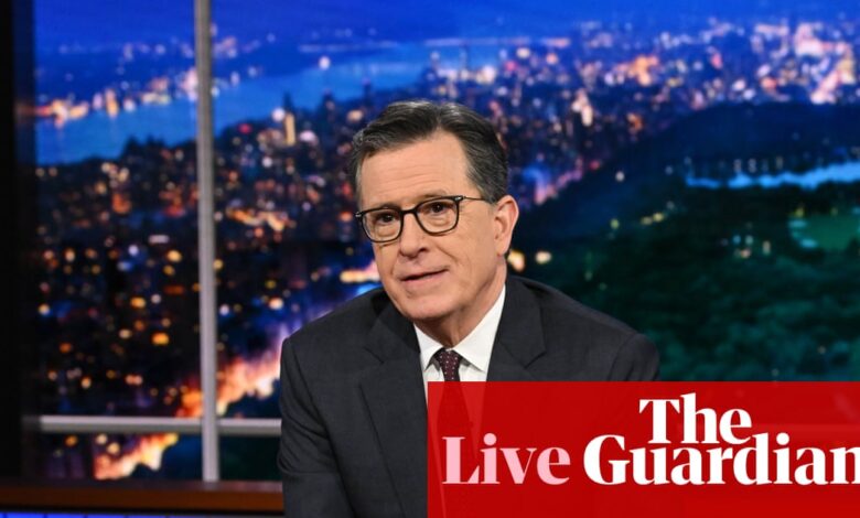 ЦБС оптужен за ‘корпоративну капитулацију’ усред свађе око Цолбертовог интервјуа са Демократом – Америчка политика уживо | америчка политика ЦБС оптужен за ‘корпоративну капитулацију’ усред свађе око Цолбертовог интервјуа са Демократом – Америчка политика уживо | америчка политика