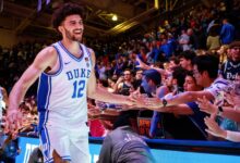 Камерон Бузер, број 3 Дуке избацио је број 1 у Мичигену