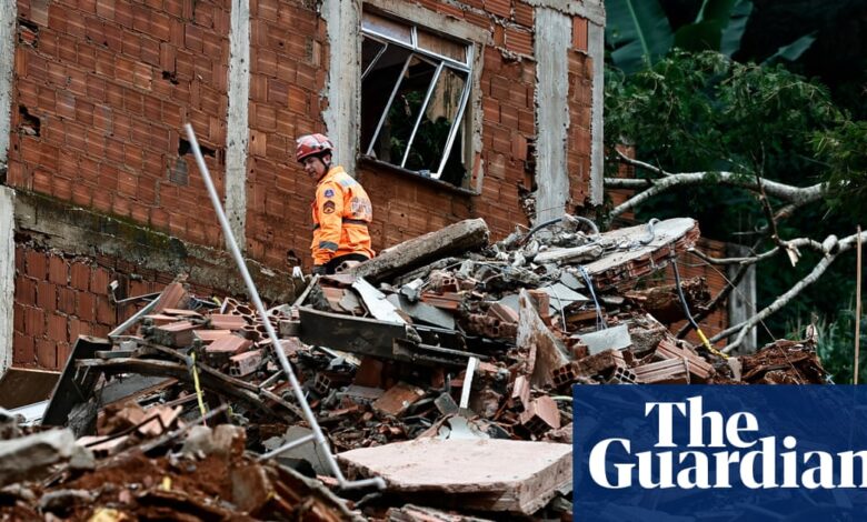 Поплаве и клизишта у Бразилу убили најмање 30 људи након рекордних падавина | Бразил Поплаве и клизишта у Бразилу убили најмање 30 људи након рекордних падавина | Бразил