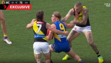 Нова суперзвезда АФЛ-а, Харли Рид, признаје да га је легенда Ричмонда Дастин Мартин „одлепио“ Нова суперзвезда АФЛ-а, Харли Рид, признаје да га је легенда Ричмонда Дастин Мартин „одлепио“