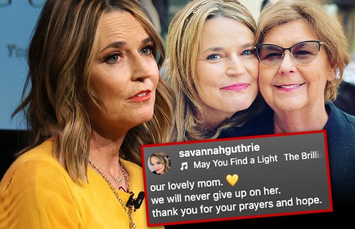 Савана Гатри дели кућне видео снимке маме, каже да породица неће одустати