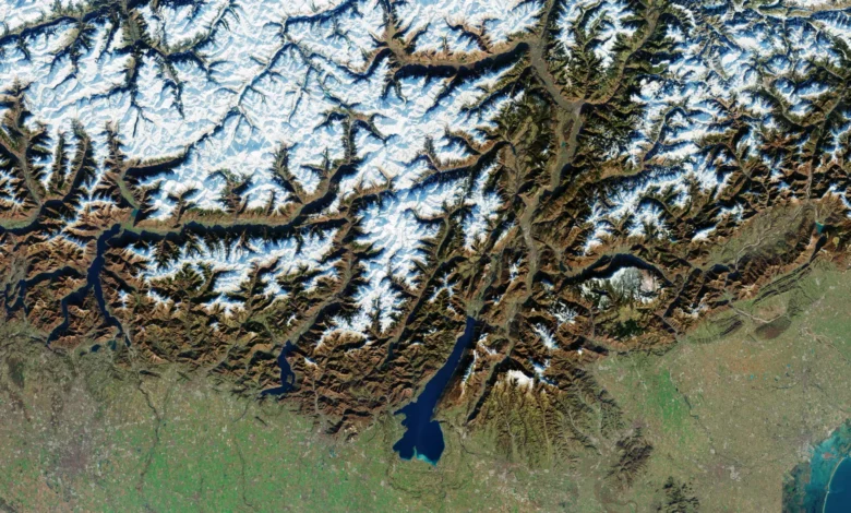 Зимске олимпијске игре у Италији су запањујуће из свемира