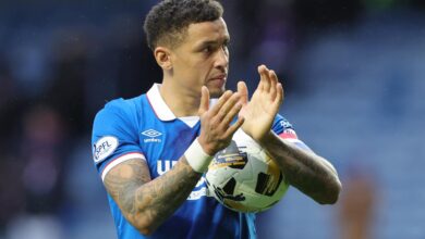 Џејмс Таверније искрено признаје Ренџерс против Хеартса