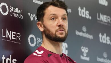 Звезда Хеартса објашњава стање ума на страни за титулу