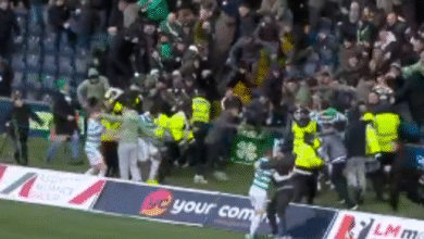 Гледајте како Араујо довршава повратак Селтика да изазове дивље сцене