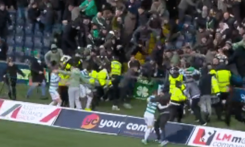 Гледајте како Араујо довршава повратак Селтика да изазове дивље сцене