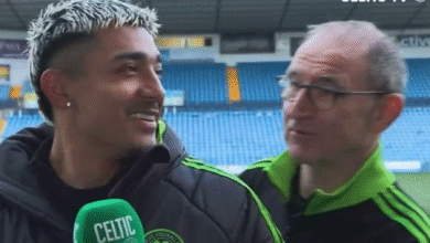 Тренутак О’Нил прекида Араујо Селтик ТВ интервју бруталним досјеком Тренутак О’Нил прекида Араујо Селтик ТВ интервју бруталним досјеком