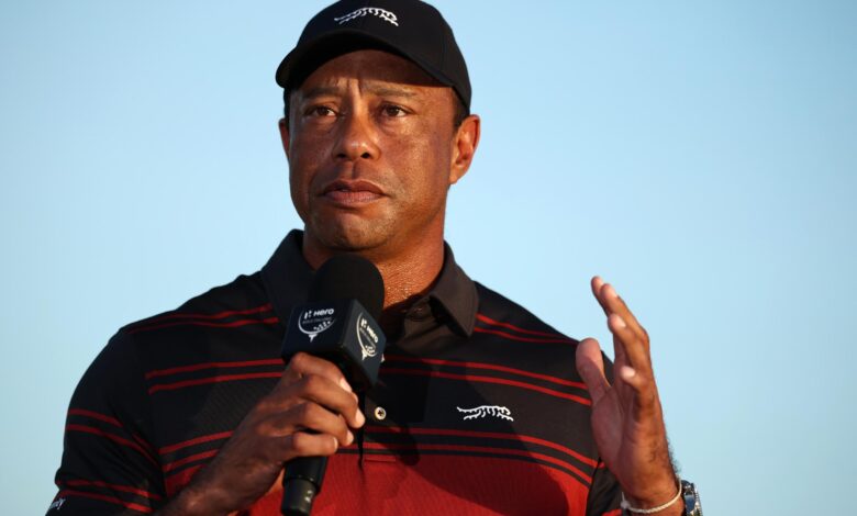 Тигар има доста задиркивања док Вудс говори о Мастерсу и Рајдер купу