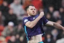 Касни ударац главом доноси реми са 10 играча Килмарнока у Данди јунајтеду