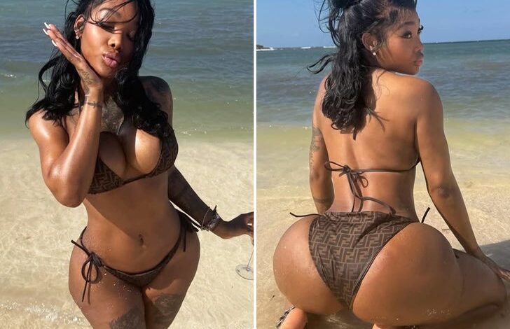 Суммер Валкер — Фун Ин Фенди Бикини Беацх Бабе Пицс!