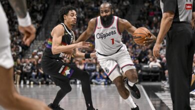 ‘Хелл-Бент’, Цлипперс се наводно фокусирао на слободну агенцију НБА 2027. усред гласина о трговини Џејмсом Харденом