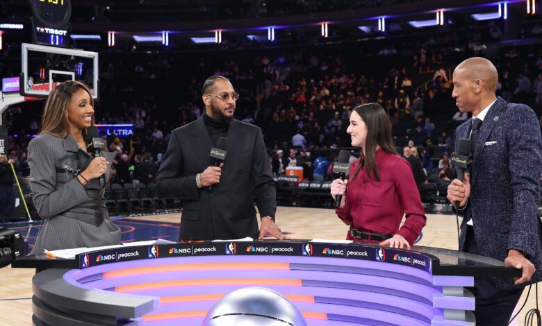 Цаитлин Цларк реагује на Пејтон Питцхард Буззер-Беатер видео након поређења вируса Реггие Миллер-а