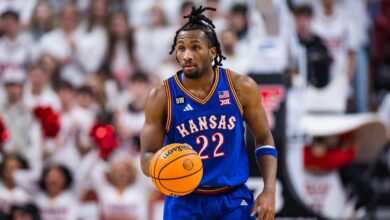 Откривен статус игре Даррина Петерсона након што је Звезда Канзаса пропустила узнемирење против бр. 1 Аризоне Откривен статус игре Даррина Петерсона након што је Звезда Канзаса пропустила узнемирење против бр. 1 Аризоне