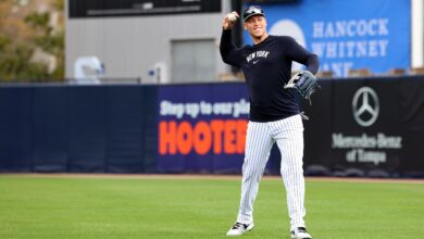 „Било је брутално“, Аарон Јудге реагује на спори почетак Јенкија у МЛБ Фрее Агенци 2025. „Било је брутално“, Аарон Јудге реагује на спори почетак Јенкија у МЛБ Фрее Агенци 2025.