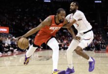 Кевин Дурант придружио се Леброну у историји НБА, узбуђује навијаче док су Роцкетс победили Кавхи Леонарда, Цлипперс