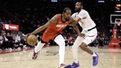 Кевин Дурант придружио се Леброну у историји НБА, узбуђује навијаче док су Роцкетс победили Кавхи Леонарда, Цлипперс