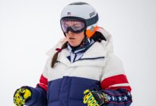 Тејлор Свифт честита Бризи Џонсон из САД на ангажману на Зимским олимпијским играма, наводи текстове