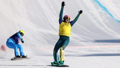 Џози Баф освојила златну медаљу за велико финале сноубординг кроса на Олимпијским играма 2026. Џози Баф освојила златну медаљу за велико финале сноубординг кроса на Олимпијским играма 2026.