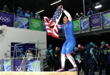 Елана Меиерс Таилор освојила своју прву златну медаљу у монобобу, изједначила рекорд на Зимским олимпијским играма САД на 5. играма