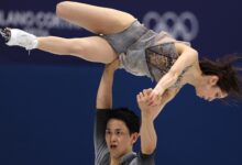 Резултати уметничког клизања у паровима 2026, Јапанци Рику Миура и Рјуичи Кихара освојили злато у слободном клизању