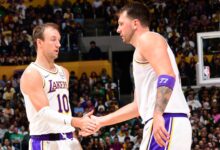 Леброн Џејмс, Лука Дончић, Лејкерси губе од Брауна, Причард, Селтикси док навијачи прозивају борбу ЛА-а