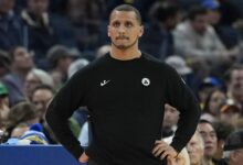 Гледајте Џоа Мацулу из Селтикса како избегава питања о статусу тренинга Џејсона Тејтума усред рехабилитације од повреде