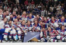 САД, мушки хокеј, историјска олимпијска златна медаља против Канаде поставља рекорд ТВ гледаности