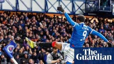 Хет-трик Иоуссеф Цхермити омогућава Ренџерсима победу над лидерима Хеартс | Сцоттисх Премиерсхип