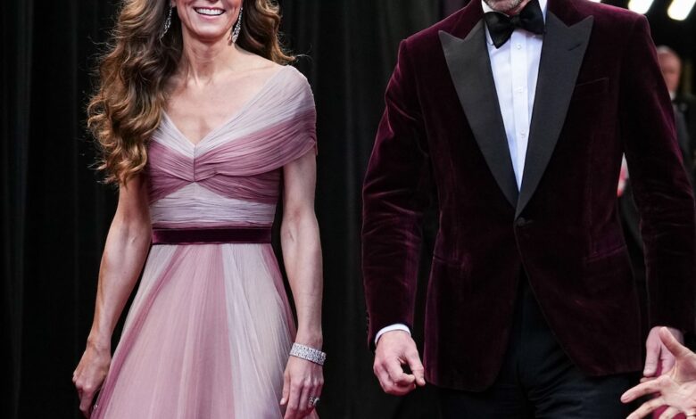 Црвени тепих Принц Вилијам, Кејт Мидлтон