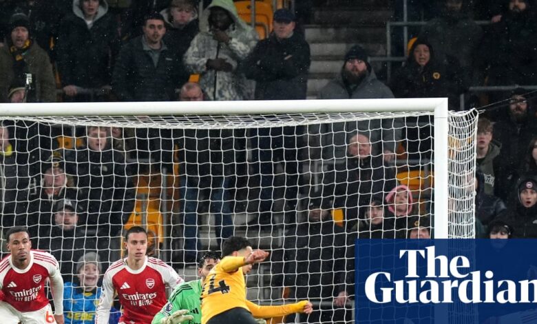 Арсенал је претрпео нови ударац у трци за титулу након што је касно изједначење појачало Волвесе | Премијер лига