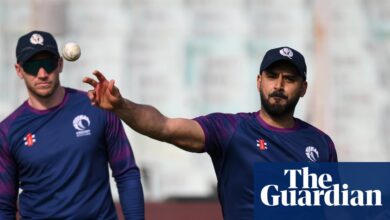 Сафјан Шариф из Шкотске излази из кухиње у покушају да поново загреје Енглеску | Сцотланд Црицкет Теам