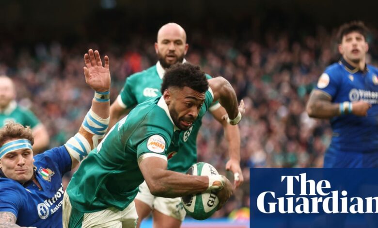 Балоуцоуне поштеди црвенило ирских Сик Натионс док се опорављају да испрате Италију | Шест нација 2026