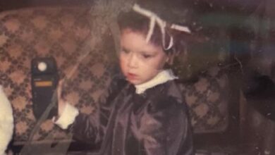 Погоди у кога се претворила ова фенси девојка!