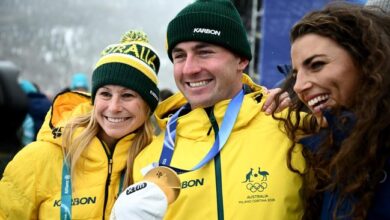 Освајач златне медаље Могул Купер Вудс дели тренутак са аустралијском олимпијском иконом Џес Фокс: ‘Невероватна част’