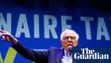 Берние Сандерс против милијардерске „похлепе“ усред битке за порез у Калифорнији | Берние Сандерс