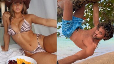 Дуо ‘Лове Исланд’ Ирис Кендалл и ТЈ Палма се загревају на Хавајима